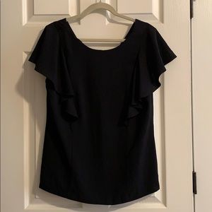 Banana Republic Flutter Sleeve Blouse Size 12